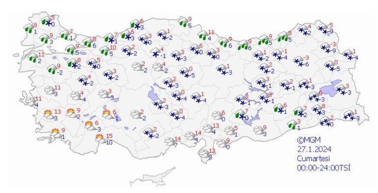 Meteoroloji'den son dakika kar uyarısı! İstanbul ve birçok ilde hafta sonu kar alarmı