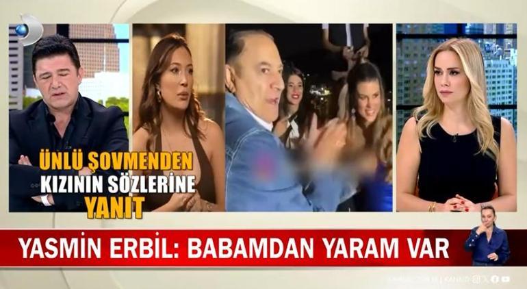 Mehmet Ali Erbil'den kızı Yasmin'e yanıt! Önceki gün Yasmin'den şok açıklamalar gelmişti