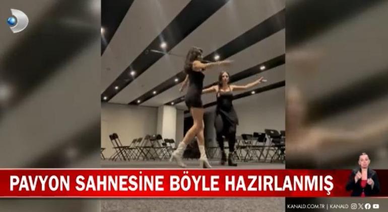 Hazar Ergüçlü pavyon sahnesine böyle hazırlanmış! Özel ders aldığı ortaya çıktı