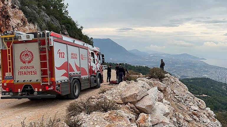 Yer: Antalya! Eşiyle tartıştı, otomobili uçuruma itti