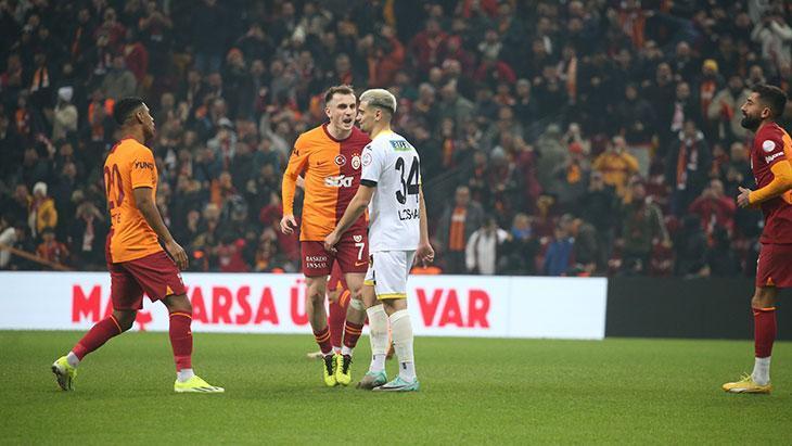 Galatasaray'da Kerem Aktürkoğlu fırtınası! Gol sevincinde rakibine olay hareket