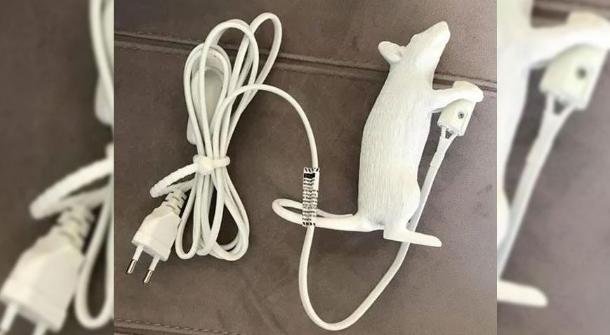 Bakanlık harekete geçti! Fare görünümlü armatür piyasadan toplatılıyor