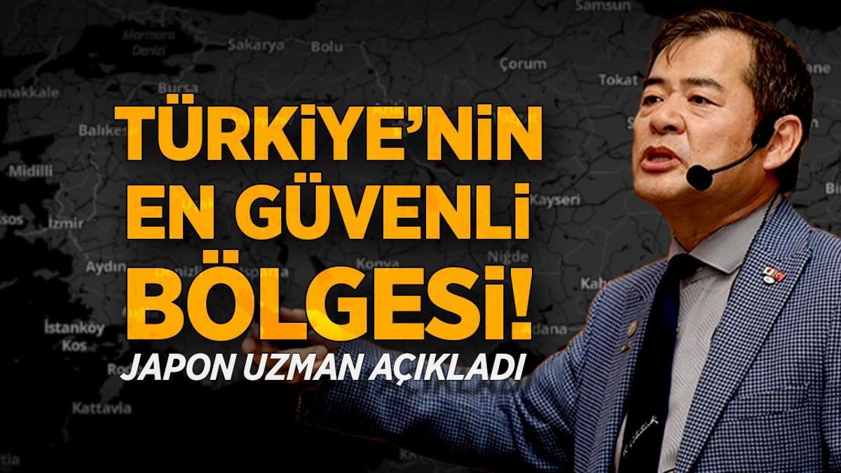 Ünlü Japon Deprem Uzmanı Moriwaki Türkiye’de deprem açısından güvenli bölgeyi açıkladı
