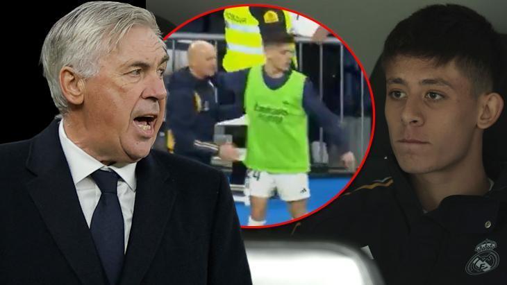Ancelotti’nin yedek kulübesinde Arda Güler’e söylediği sözler ortaya çıktı!
