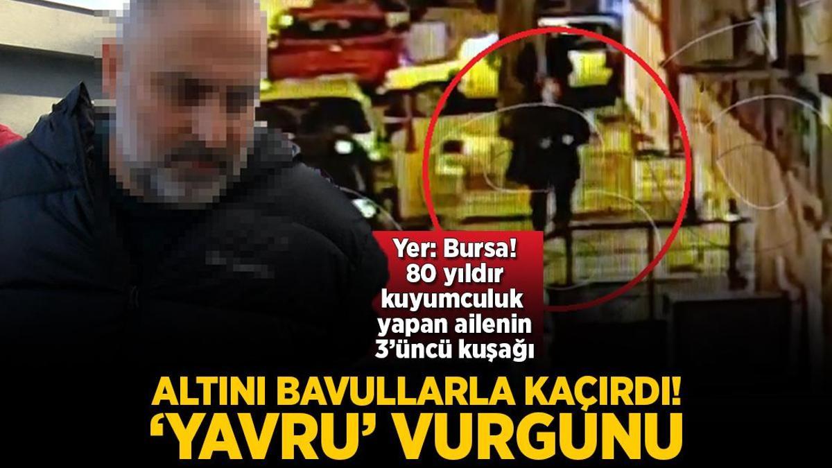 500 milyon liralık ‘Yavru’ vurgunu! Altınları bavullarla İstanbul’a kaçırdı