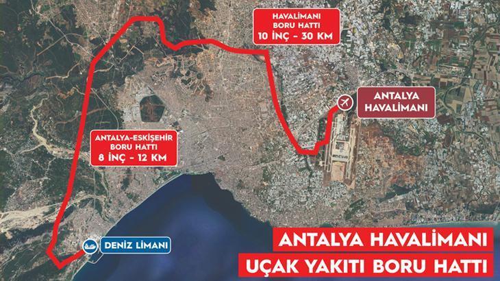 Bakan Uraloğlu açıkladı: Havalimanına hizmet verecek! 40 kilometrelik hat devrede
