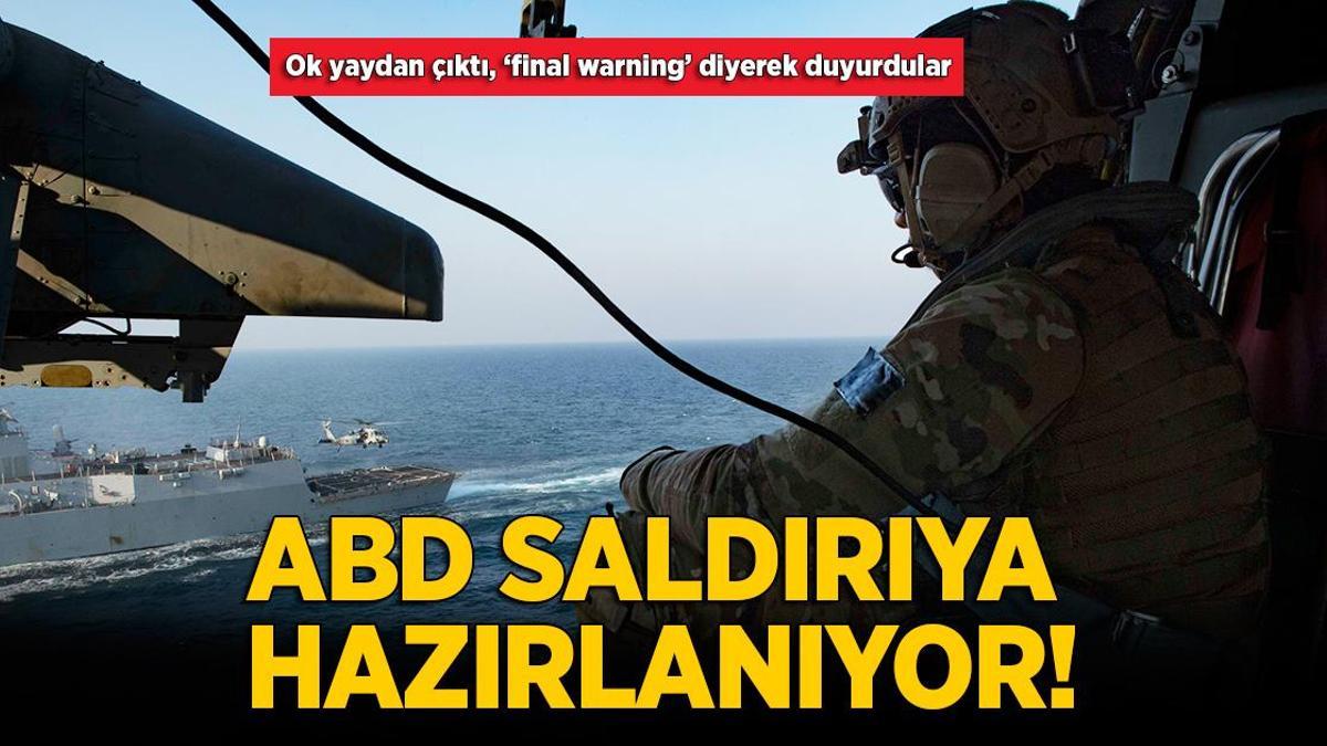 Gazze’deki savaşta son dakika… ABD saldırıya hazırlanıyor! Ok yaydan çıktı