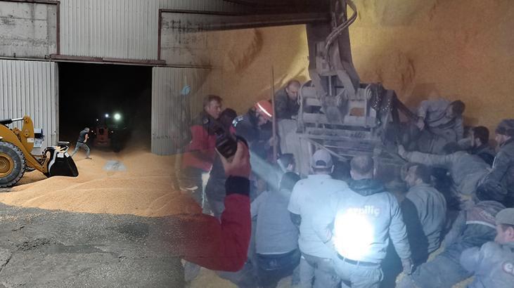Fabrikada feci ölüm! Tonlarca mısırın altında can verdi