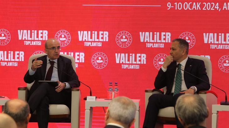 Bakan Şimşek: Mali disiplinin sağlanması yolunda valilerimizin rolü büyük önem taşıyor