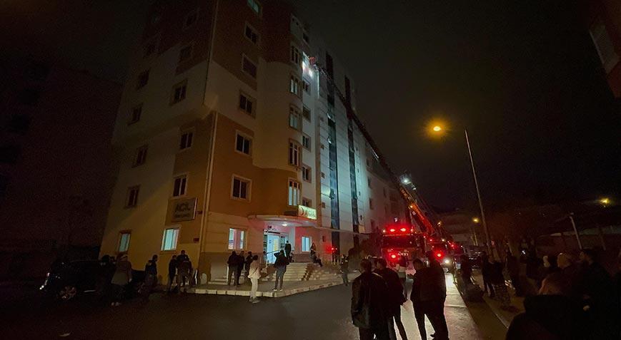 Batman’da korku dolu anlar! Psikiyatri hastası kaldığı odayı ateşe verdi