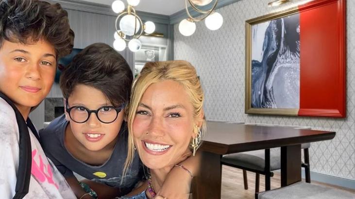 Manken Çağla Şıkel’in muhteşem evi: 9 odası var!