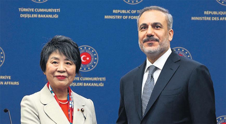 Japonya ile Gazze için iş birliği mesajı