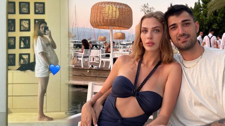 İkiz bebeklere hamile Yasemin Şefkatli’den ayna pozu!