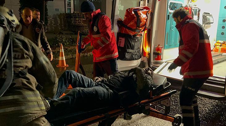 Ümraniye Sanayi Sitesi’nde korkutan yangın