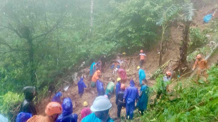 Filipinler’de toprak kayması: En az yedi ölü, iki yaralı