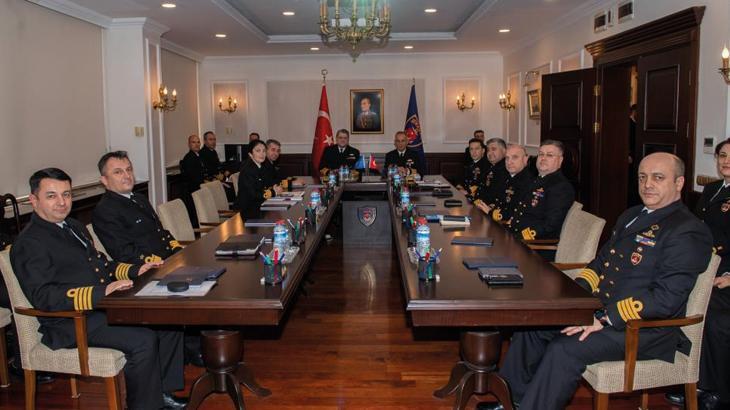 NATO MARCOM Komutanı Koramiral Utley, Deniz Kuvvetleri Komutanlığını ziyaret etti