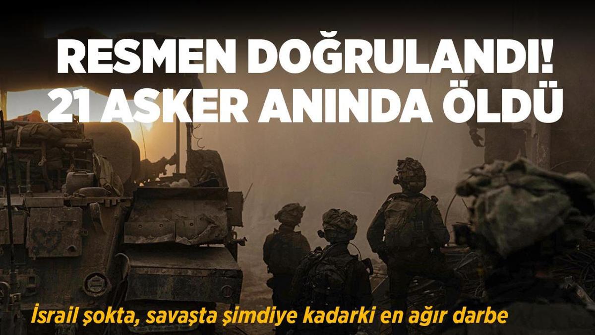 Gazze’deki savaşta son dakika… Binalar İsrailli askerlerin üstüne çöktü! Resmen doğruladılar, 21 asker öldürüldü