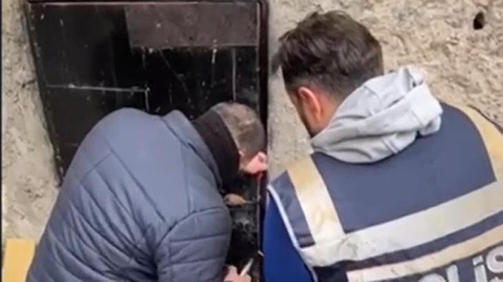 Film sahnelerini aratmayan operasyon! Kazılan tünelle inilen kömürlükte saklanırken bulundu