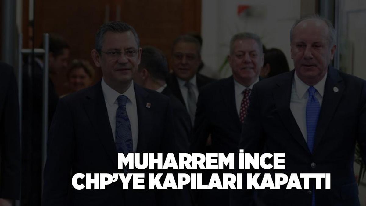 Son dakika: Muharrem İnce yerel seçim kararını açıkladı