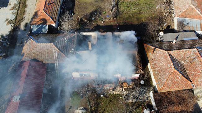 Ocakta unutulan süt evi küle çevirdi: Bir geldik, iş işten geçmişti