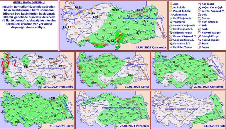 Son dakika... Sıcaklıklar 12 derece birden düşecek! Kar dalgası İstanbul'a yeniden geliyor