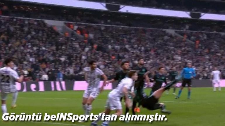 Beşiktaş-Adana Demirspor maçında tartışmalı pozisyonlar! 'Net penaltı! İkinci sarıdan kırmızı kart'