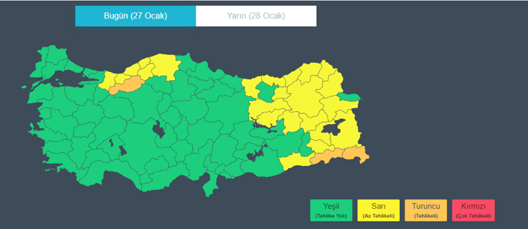 Son dakika... Meteoroloji ve AKOM'dan uyarı: 26 il alarmda, İstanbul'da kar kapıya dayandı!