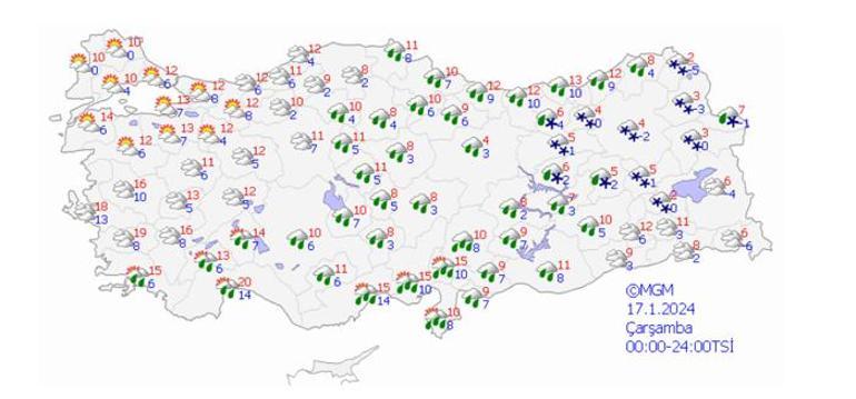 Meteoroloji yeni hava durumu tahmin raporunu yayımladı! Salı gününe dikkat