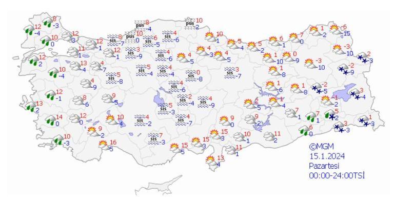 Meteoroloji'den sarı ve turuncu kodlu uyarılar: 7 ile dikkat! Yoğun kar yağışı bekleniyor