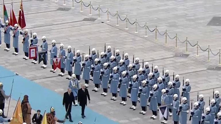 Azerbaycan Cumhurbaşkanı Aliyev Ankara'da