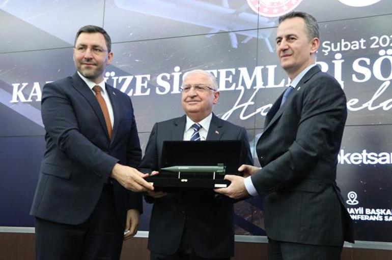 Bakan Güler Kara Füze Sistemleri İmza Töreninde konuştu