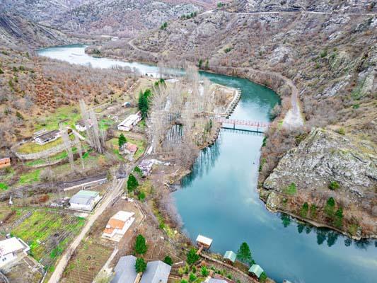 Burası Türkiye! Ünlü ressam Bob Ross'un tablosunu andıran manzara