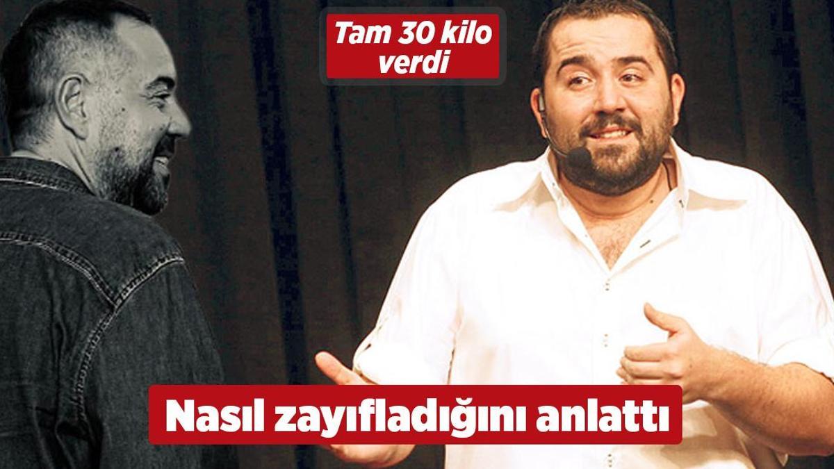 Tam 30 kilo verdi! Ata Demirer nasıl zayıfladığını anlattı