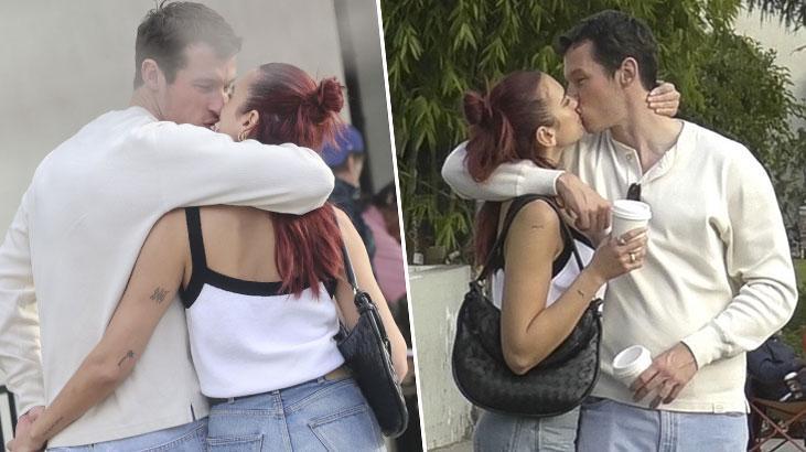 Ünlü çift peşlerindeki paparazzilere aldırmadı! Sarmaş dolaş yürüdüler