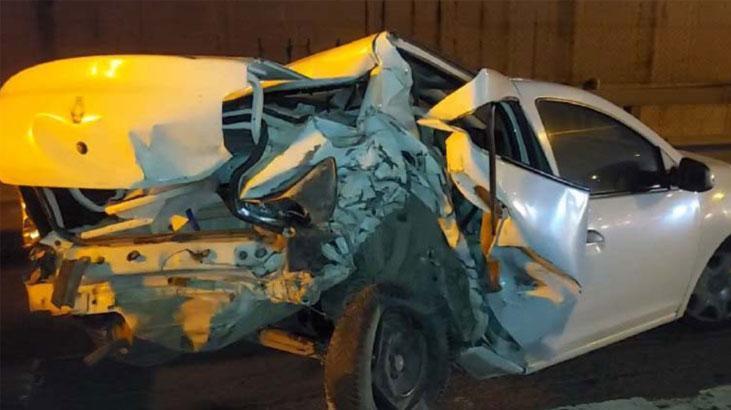 Sultanbeyli’de zincirleme kaza! 1’i bebek 12 yaralı