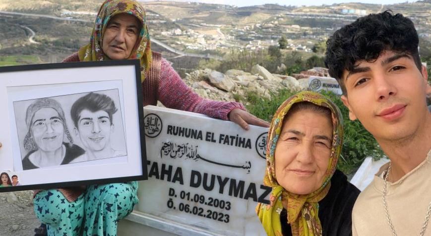 Depremde 3 evladını kaybeden Taha Duymaz’ın annesi: Benim için dün gibi