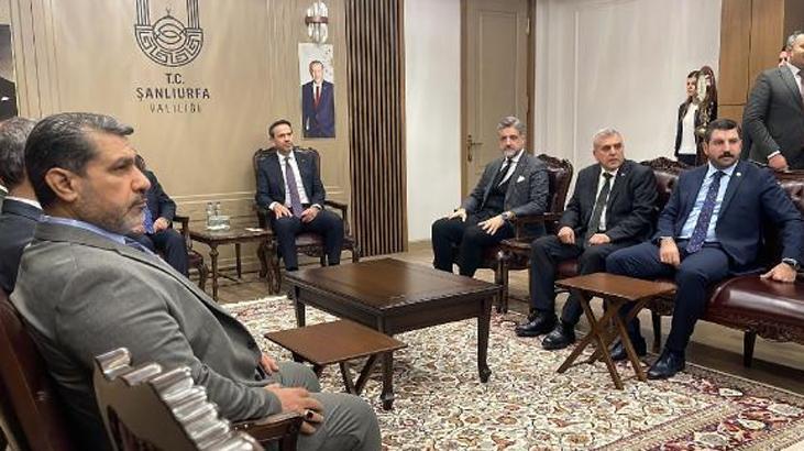 Bakan Alparslan Bayraktar Şanlıurfa’da temaslarda bulundu