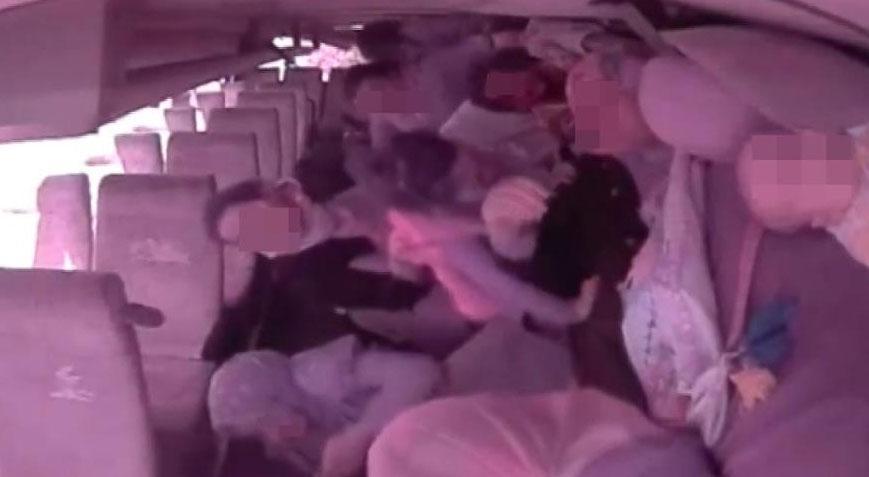 6 kişinin öldüğü, 37 kişinin yaralandığı korkunç kazanın görüntüleri ortaya çıktı