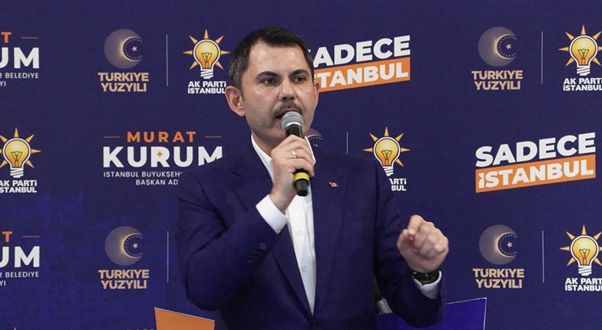 Murat Kurum: Depreme hazırlık konusunda konuşabilecek son kişi CHP’nin adayıdır