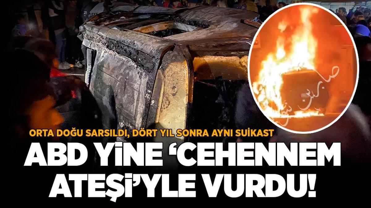 Gazze’de son durum, Orta Doğu’da son dakika… Dört yıl bir ay sonra aynı suikast: ABD Cehennem Ateşi’yle vurdu!
