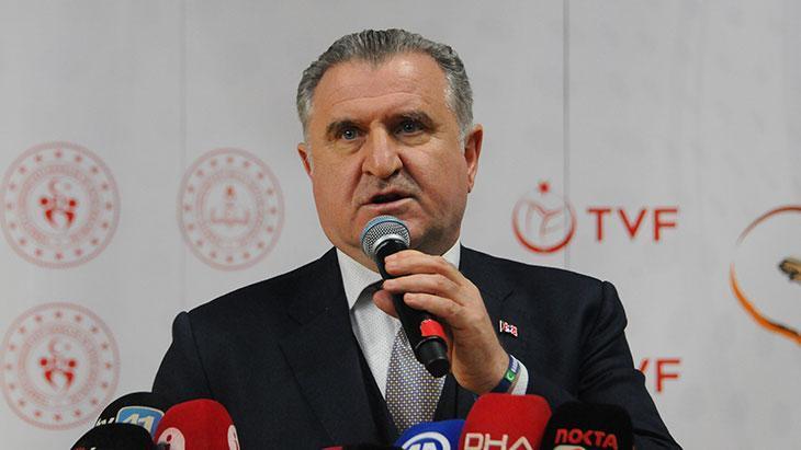 Gençlik ve Spor Bakanı Osman Aşkın Bak: Voleybol ülkesi olan bir Türkiye var