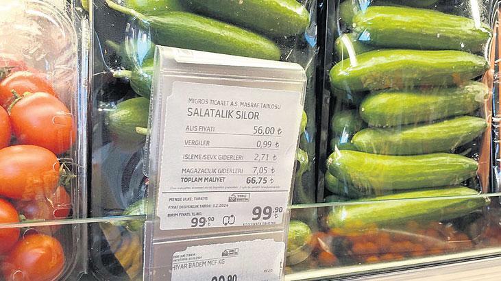 Salatalık fiyatı aldı başını gitti