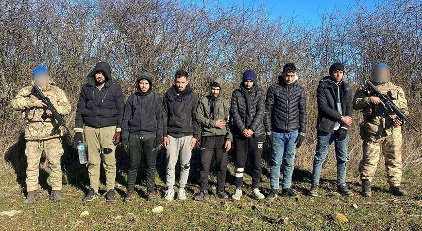 Yer: Edirne! 294 göçmen ile 14 organizatör yakalandı