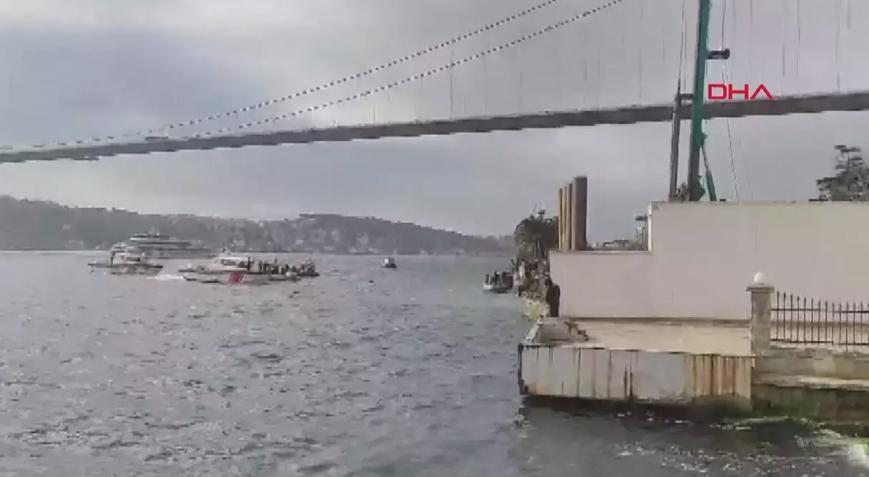 Ortaköy’de can pazarı! İki kişi denize düştü, ekipler olay yerinde