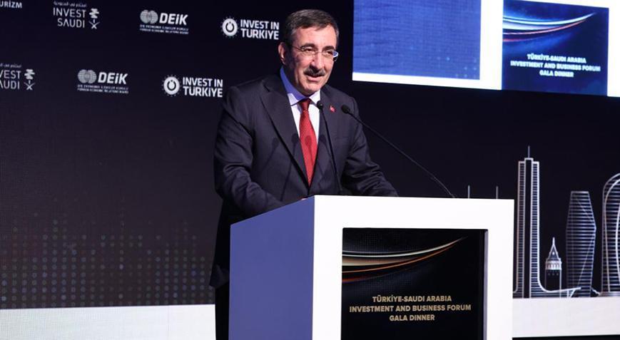 Cumhurbaşkanı Yardımcısı Yılmaz Suudi Arabistan ile ticaret hedefini açıkladı
