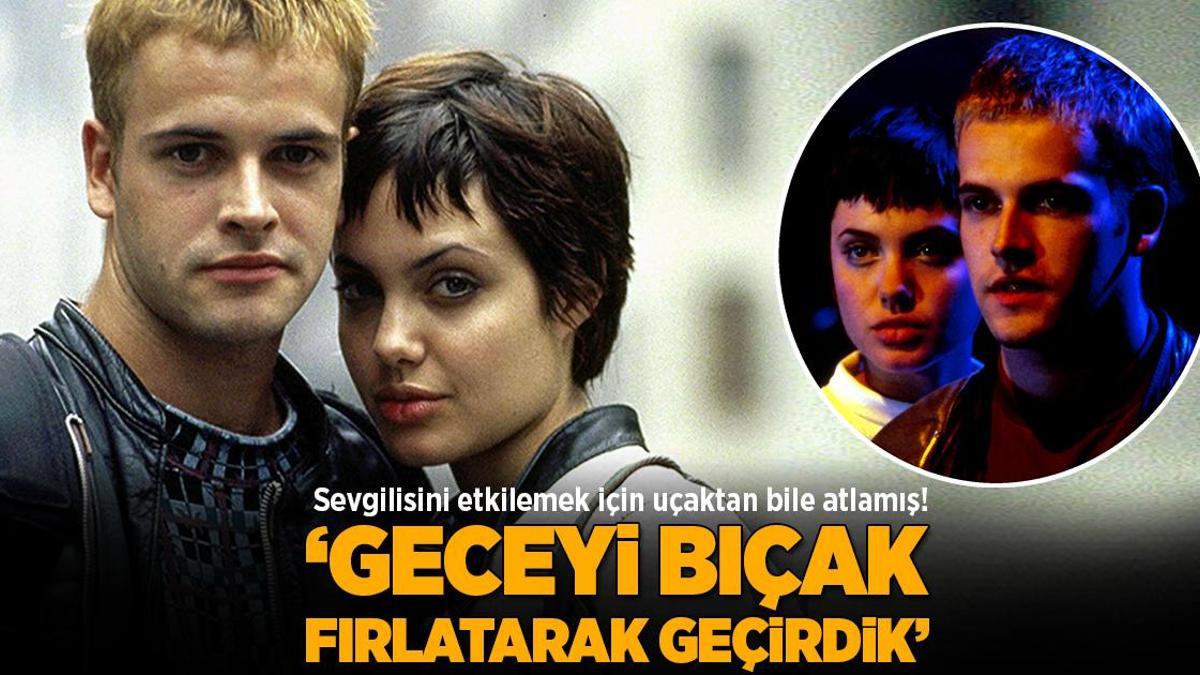 Ünlü oyuncuyu etkilemek için uçaktan bile atlamış! ‘Geceyi bıçak fırlatarak geçirdik’