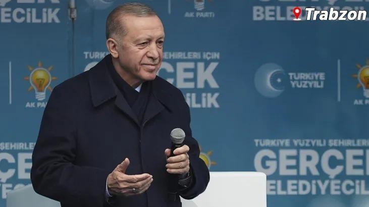 Son dakika: Cumhurbaşkanı Erdoğan’dan Trabzon’da önemli açıklamalar
