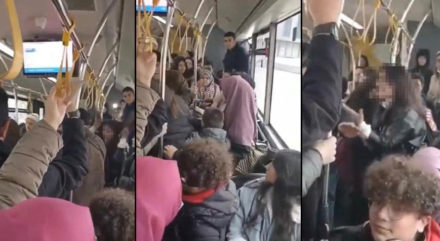Herkesin içinde şoke eden olay! 2 kadın birbirine girdi