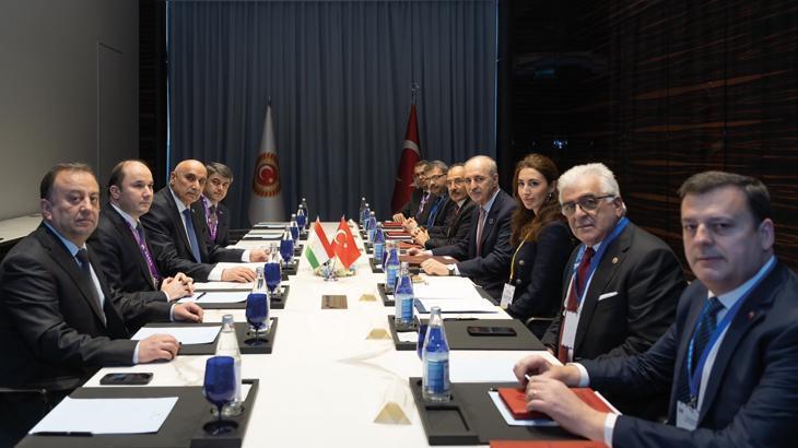 TBMM Başkanı Numan Kurtulmuş’tan peş peşe görüşmeler