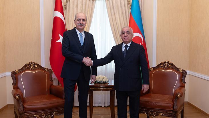 Kurtulmuş’tan Bakü’de işbirliği vurgusu